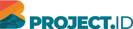 logo bromoproject, tour and travel, trip bromo.